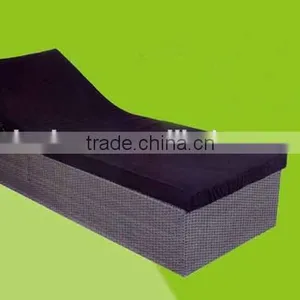 2014 Classic Style Rattan Garden Wicker Sunlounger AE5203 thumbnail-1