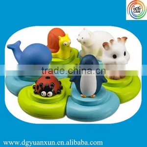 2015 New Hot Baby Bath Animal Toy in Baby's Tub Wholesale Bath Puzzle Toy for Kids From Icti Manufactiory thumbnail-1