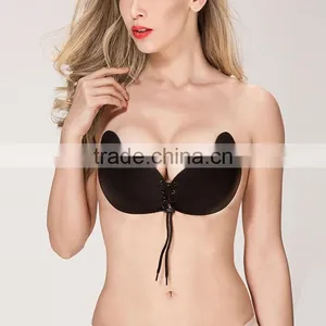 Sexy Push Up Self Adhesive Invisible Silicone Magic Bra Strapless thumbnail-2