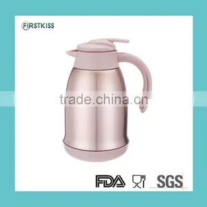 Double Wall Stainless Steel Vacuum Coffee Pot thumbnail-1