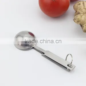 Stainless Steel Stainless Steel Set of 4 Measuring Spoons for Measuring Dry And Liquid Ingredients thumbnail-6