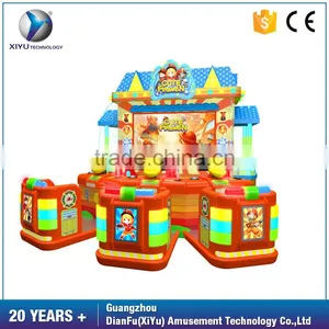 Cute Fireman Shooting Water Arcade Redemption Game Machine for Children thumbnail-1