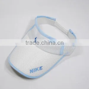 2014 High Quality Sun Visor Cap With Embroidery Logo Made in Guangdong thumbnail-4