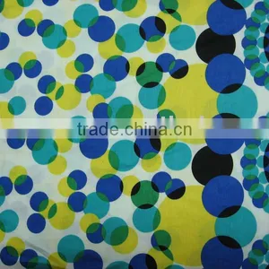 100%cotton Voile Dot/polka Print Ccambric Fabric thumbnail-1
