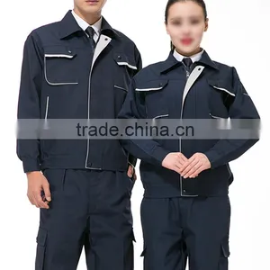 Factory Clothing Men Safety Workwear Uniform Work Jacket thumbnail-6