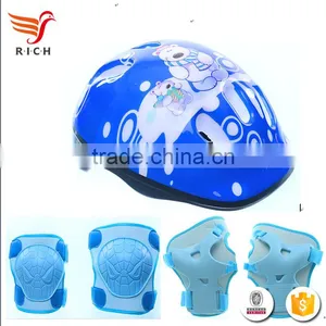 HFX0232 Elbow Pads Knee Pads Wrist Guard and Helmet Kids Sports Safety Protective Gear Set thumbnail-2