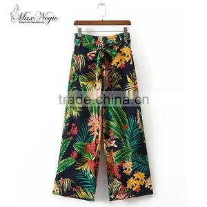 MAXNEGIO Hawaii Bowknot Workout Beach Painter Pants thumbnail-1