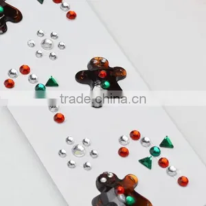 High Quality Wholesale Custom Children DIY Toy Self Adhesive Acrylic Craft Scrapbooking Gems Stone Sticker thumbnail-5