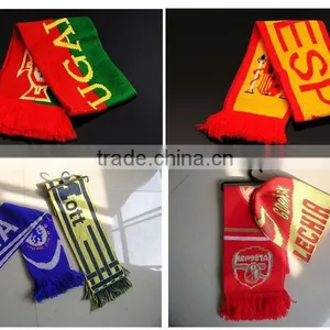 Knitted Football Scarf thumbnail-1