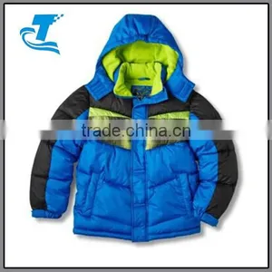 High Quality Hooded Boys Puffer Jacket Manufacturer thumbnail-1