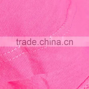 Womens Bright Color V Neck Basic T-shirt thumbnail-4