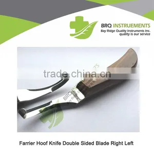 Farrier Hoof Knife Double Sided Blade Right Left thumbnail-1