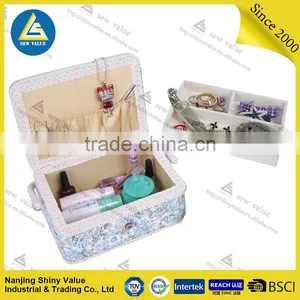 New Design Folding Sewing Basket With Handle in Hign Quality thumbnail-4