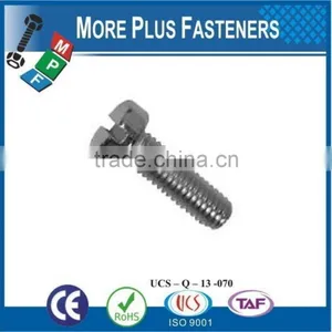 Made in Taiwan Machine Screw ISO 1207 Slotted Cheese Head Stainless Carbon Steel thumbnail-4