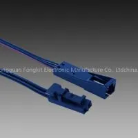 LED Metal Halide Lamp 2pin Electronic Min Plug Extension Leads Connectors for Led Distribution Box thumbnail-1