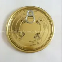 Can Lid 401# Tinplate Easy Open End Can Cover thumbnail-1