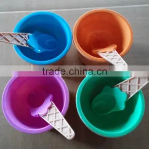 Ice Cream Cup,PS Ice Cream Cup,ice Cream Cup With Spoon thumbnail-1