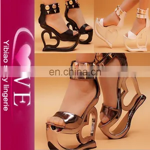 Factory Wholesale Shoes Fancy Heel Shoe Women Shoes Ladies Sandal thumbnail-2