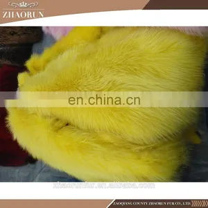 China Factory Price Raccoon Fur Skin / Dyed Fur Pelt thumbnail-4