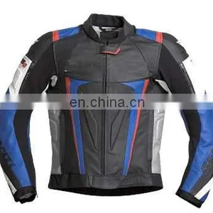 Leather Motorbike Jacket,Leather Motorcycle Jacket,Leather Racing Jacket thumbnail-6