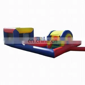 Inflatable Playzone With Curved Ballpond and Den thumbnail-1