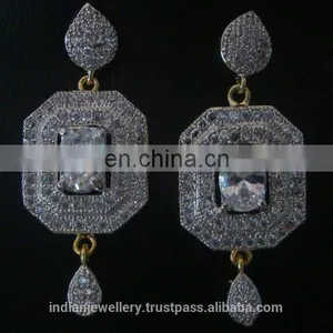 cz Stone Ear Cuffs Exporter, ad Jewellery Ear Cuffs Manufacturer thumbnail-1