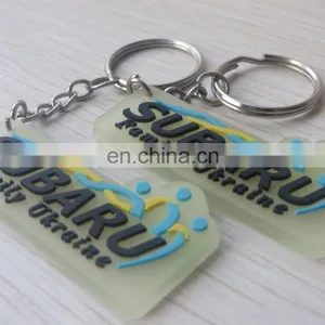 Glow in Dark Pvc Custom Printed Cheap Keychains as Gift thumbnail-3