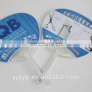 Customized Shaped Plastic pp Fan for Promotional thumbnail-2
