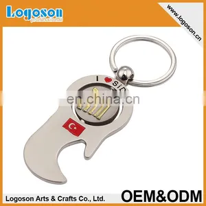 OEM/ODM Zinc Alloy Nickel Plated Custom Logo Metal Keychain for Saleing thumbnail-4