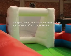 Giant Outdoor Games Inflatable Soap Football Soccer Field for Kids and Adult thumbnail-4