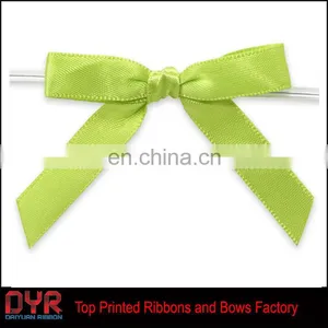 Dyribbon Satin Pre-tied Ribbon Bow With Ribbon Loop thumbnail-2