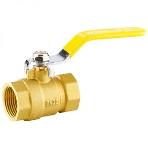 ML-2028 2 Sheet 2 Way Manual Flow Control Brass Ball Valve thumbnail-2