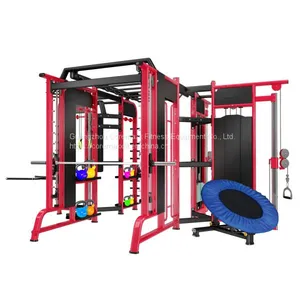 CM-506 Synergy 360-6 Gates With Smith Machine Home Multi Gym Equipment thumbnail-1