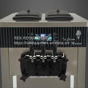 Commercial Floor Style Frozen Yogurt Soft Ice Cream Machine Whatapp/wechat 008613824555378 thumbnail-4