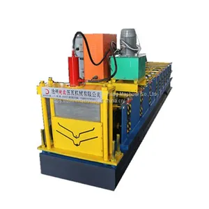 Roof Ridge Cap Tile Roll Forming Machine With Two Profie Equipment thumbnail-1