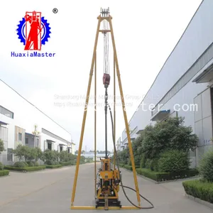 HZ-200YY 200m Hydraulic Core Drilling Rig for Core Sampling and Water Well Drilling Be Convenient to Lift the Drill Pipe thumbnail-1