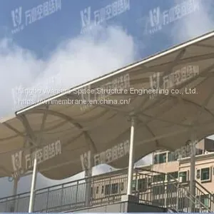 Permanent Architecture Materials Light Rail Membrane Structure thumbnail-1