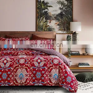 Yarn-dyed Bedding Comforter Set Boho Style King Comforter Set Hotel Comforter Set thumbnail-7
