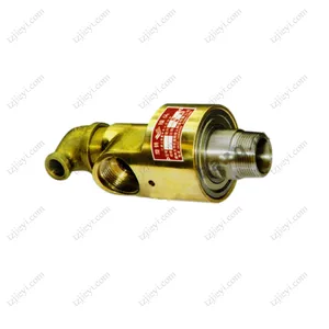 BSP Thread Connection Duoflow Design Inner Tube Fixed Brass Housing High Speed Rotary Joint for Cooling Water, Hydraulic Oil, Air thumbnail-1