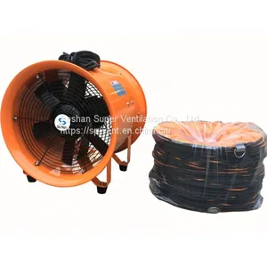 Portable Ventilation Blower Fan Portable Ventilaion Fan China Portable Explosion Proof Fan Ventilation Equipment Factory thumbnail-1