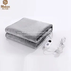 Soft Flannel Electric Under Blanket With 3 Settings Controller and Timer thumbnail-1