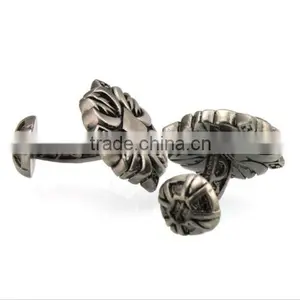 Men's Cufflinks New Anti-silver Cuff Lins for Shirt 22mm M3538 thumbnail-4
