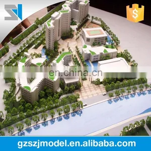 School Project Architectural Model , 1: 100 Scale 3d Building Model thumbnail-1