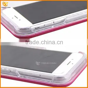 Rubber Oil Coating Protective Selfie Led Light Case for Iphone 6 6s thumbnail-5