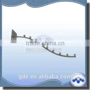 Wholesale Metal Chrome Wall-mounted Display Bracket thumbnail-1