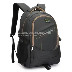 Wholesale OEM Leisure Business Backpacks Large Capacity Schoolbag Laptop Bag Travel Knapsack Nylon Promotion CLGZ18-265 thumbnail-1