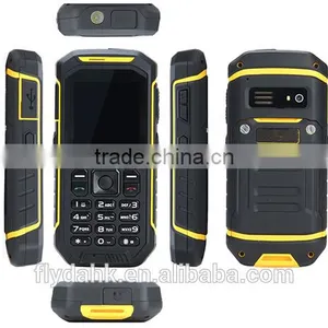 2.4inch Walkie Talkie GPS Rugged Waterproof IP67 Feature Mobile Phone X6 thumbnail-1
