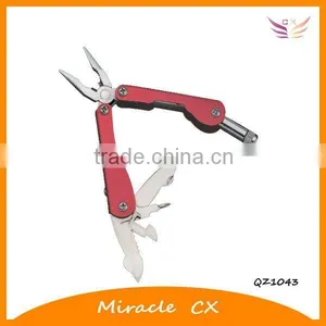 Small Plier Color Handle Multi Tool With Flash Light thumbnail-1