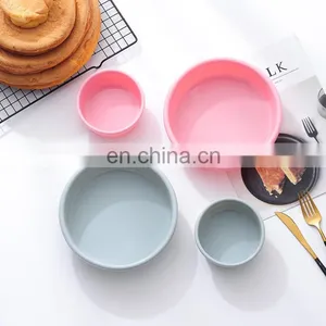 Non-stick Quick Release Tool for Baking Round Cake Pan Silicone Cheesecake Mold thumbnail-3