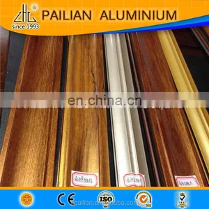 Wood Grain Timber Like Water Proof Eco Friendly Products Garden Use Outdoor Aluminium Fence thumbnail-5